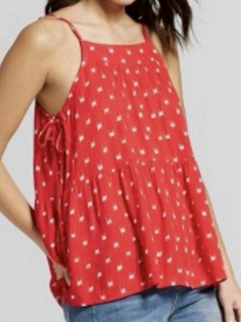 Universal Thread Red Tie Top